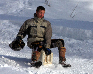 en luge de fortune